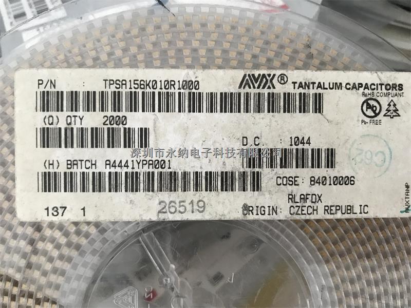 TPSA156K010R1000 原装现货 -尽在买卖IC网